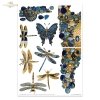Inspired by Klimt - women, gold, decorative patterns, dragonflies, butterflies, precious stones, mosaics, Art Nouveau motifs
